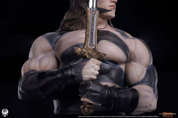 CONAN LE BARBARE – Statuette Elite Series 1/2 Conan Warpaint Edition 116 cm – Image 17