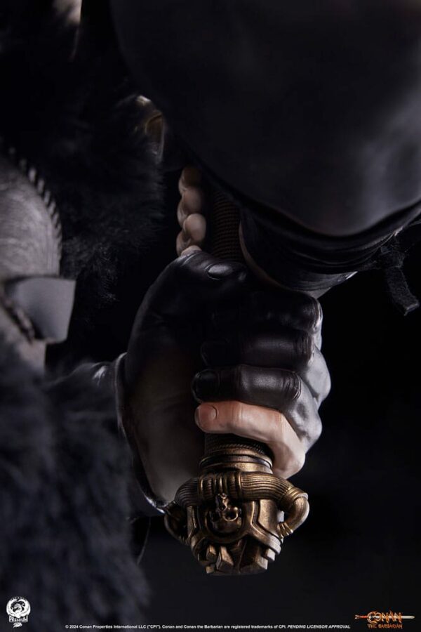 CONAN LE BARBARE – Statuette Elite Series 1/2 Conan Warpaint Edition 116 cm – Image 18