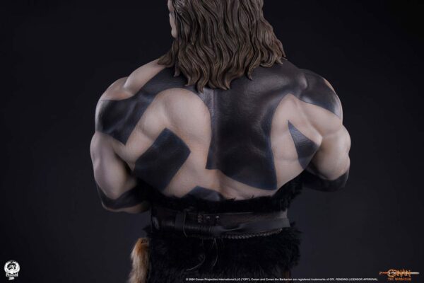CONAN LE BARBARE – Statuette Elite Series 1/2 Conan Warpaint Edition 116 cm – Image 19