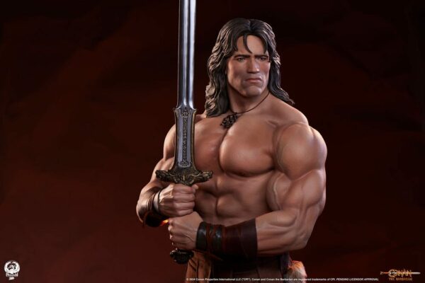 CONAN LE BARBARE - Statuette Elite Series 1/2 Conan 116 cm – Image 3
