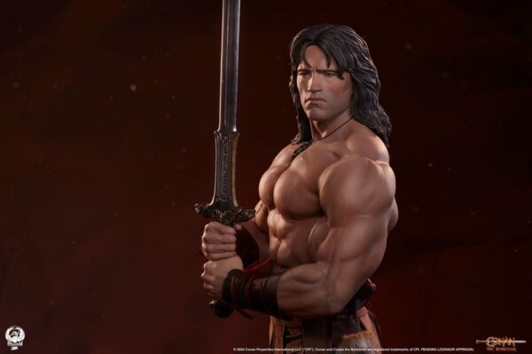 CONAN LE BARBARE - Statuette Elite Series 1/2 Conan 116 cm – Image 4