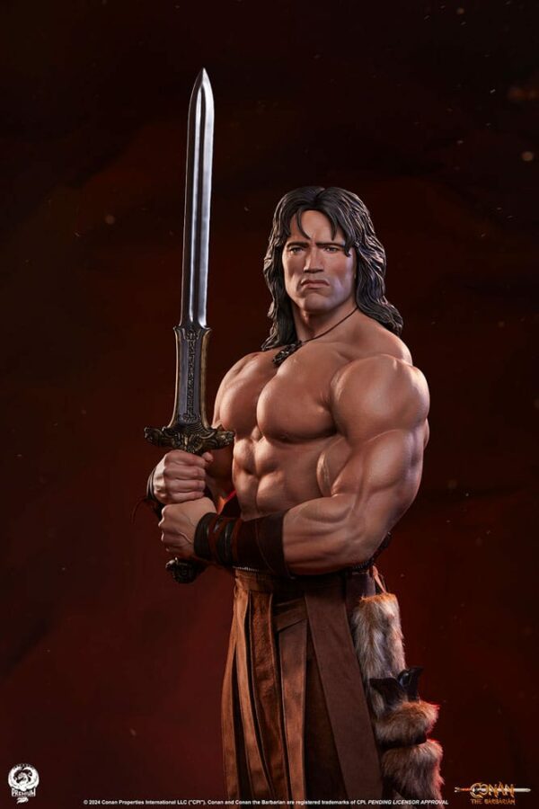 CONAN LE BARBARE - Statuette Elite Series 1/2 Conan 116 cm – Image 5