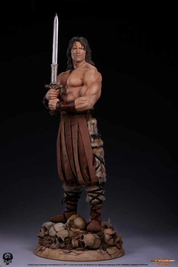 CONAN LE BARBARE - Statuette Elite Series 1/2 Conan 116 cm – Image 6