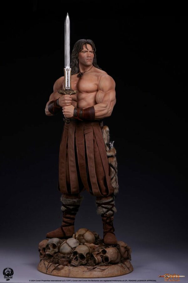 CONAN LE BARBARE - Statuette Elite Series 1/2 Conan 116 cm – Image 7