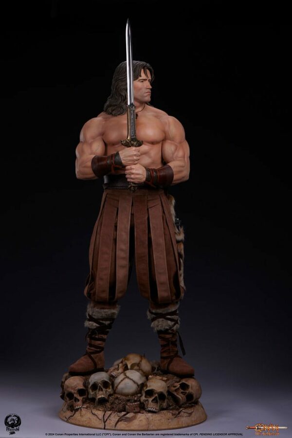 CONAN LE BARBARE - Statuette Elite Series 1/2 Conan 116 cm – Image 8