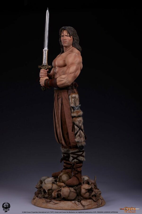 CONAN LE BARBARE - Statuette Elite Series 1/2 Conan 116 cm – Image 13