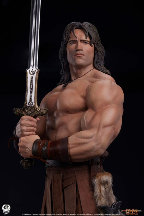 CONAN LE BARBARE - Statuette Elite Series 1/2 Conan 116 cm – Image 14