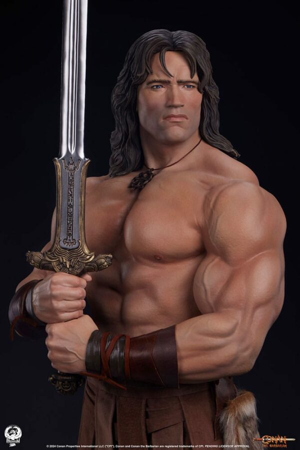 CONAN LE BARBARE - Statuette Elite Series 1/2 Conan 116 cm – Image 15
