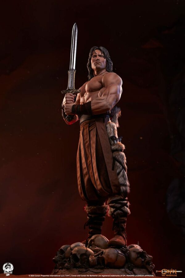 CONAN LE BARBARE - Statuette Elite Series 1/2 Conan 116 cm – Image 25