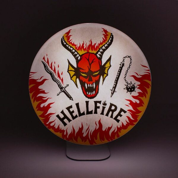 STRANGER THINGS – Lampe veilleuse Logo Hellfire Club 20 cm – Image 5