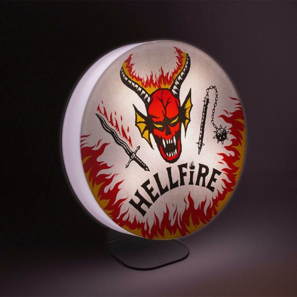 STRANGER THINGS – Lampe veilleuse Logo Hellfire Club 20 cm – Image 6