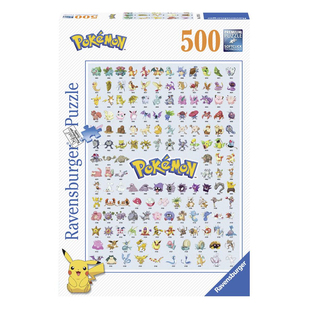 Puzzle Pokémon 1ère Génération 500 pièces