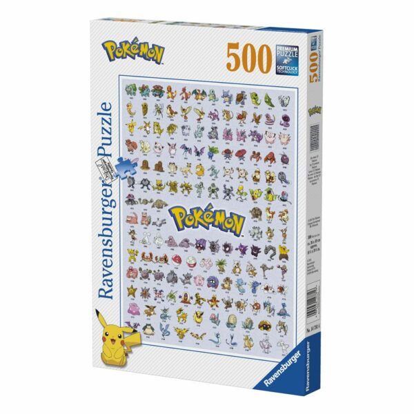 POKÉMON – Puzzle Pokédex 1ère Génération 500 pièces – Image 2