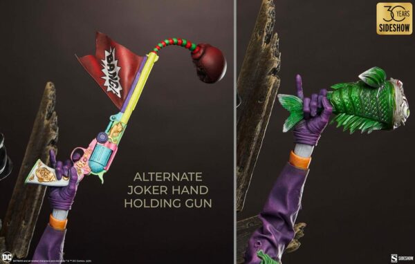 DC COMICS – Statuette Premium Format Batman vs The Joker: Eternal Enemies 81 cm – Image 6