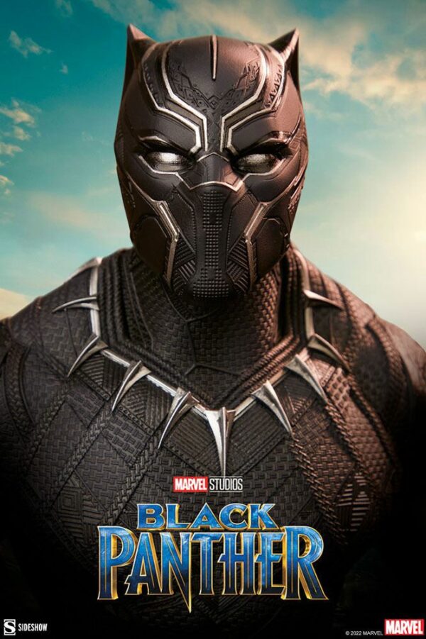 MARVEL – Statuette Premium Format 1/4 Black Panther 67 cm – Image 2