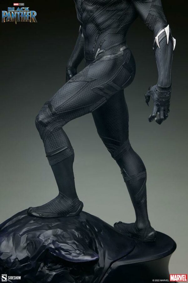 MARVEL – Statuette Premium Format 1/4 Black Panther 67 cm – Image 13