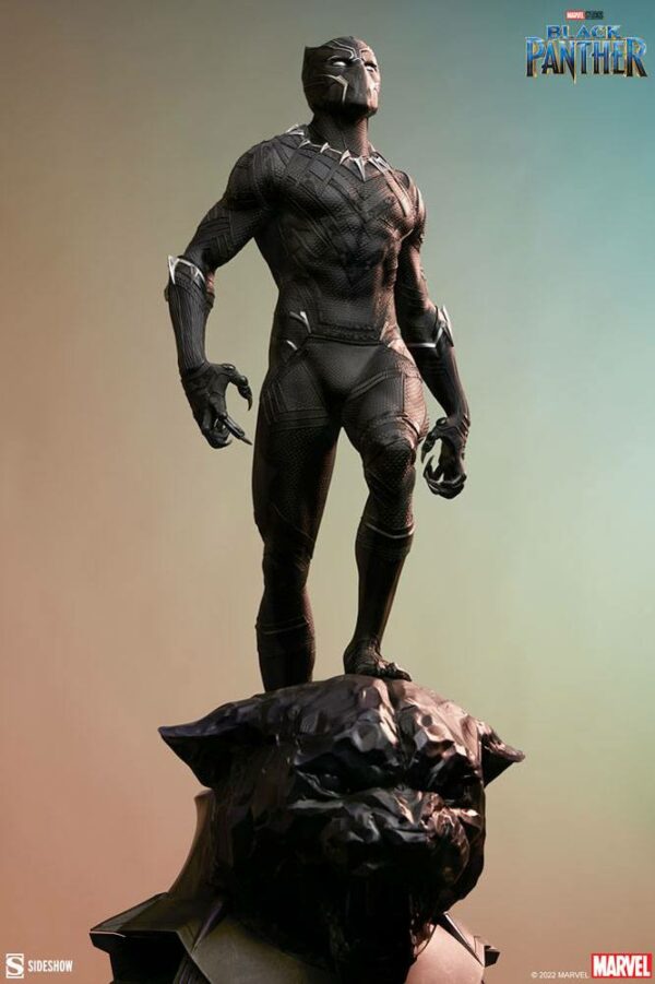 MARVEL – Statuette Premium Format 1/4 Black Panther 67 cm – Image 19