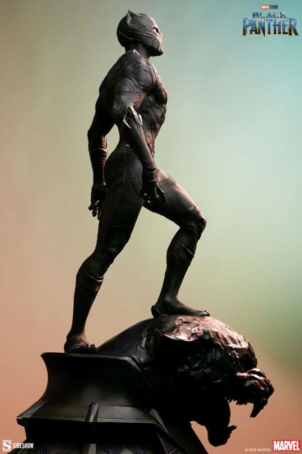 MARVEL – Statuette Premium Format 1/4 Black Panther 67 cm – Image 20