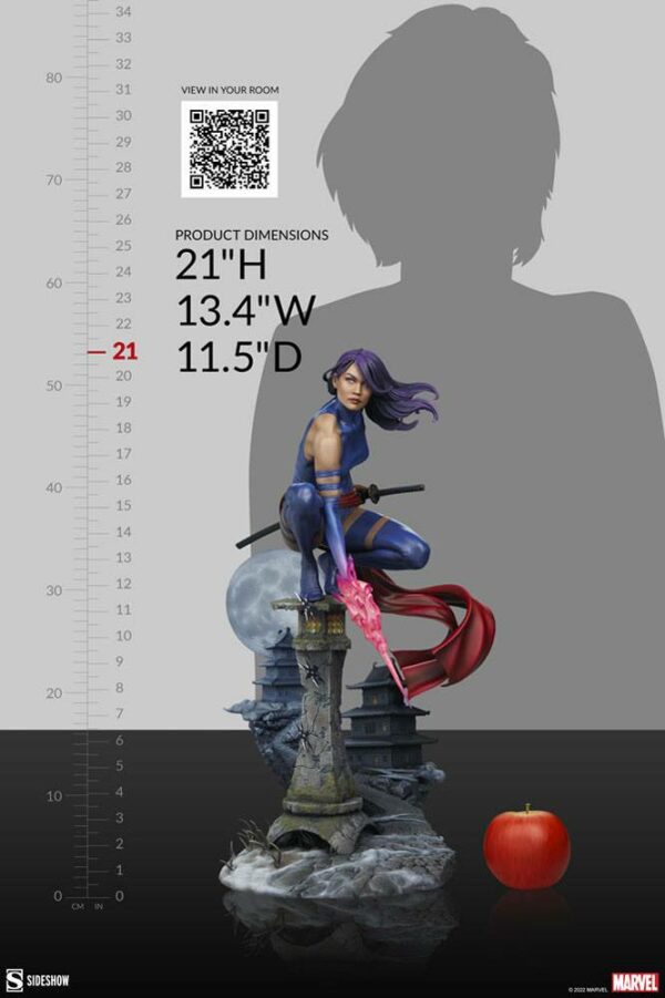 MARVEL – Statuette Premium Format 1/4 Psylocke 53 cm – Image 6