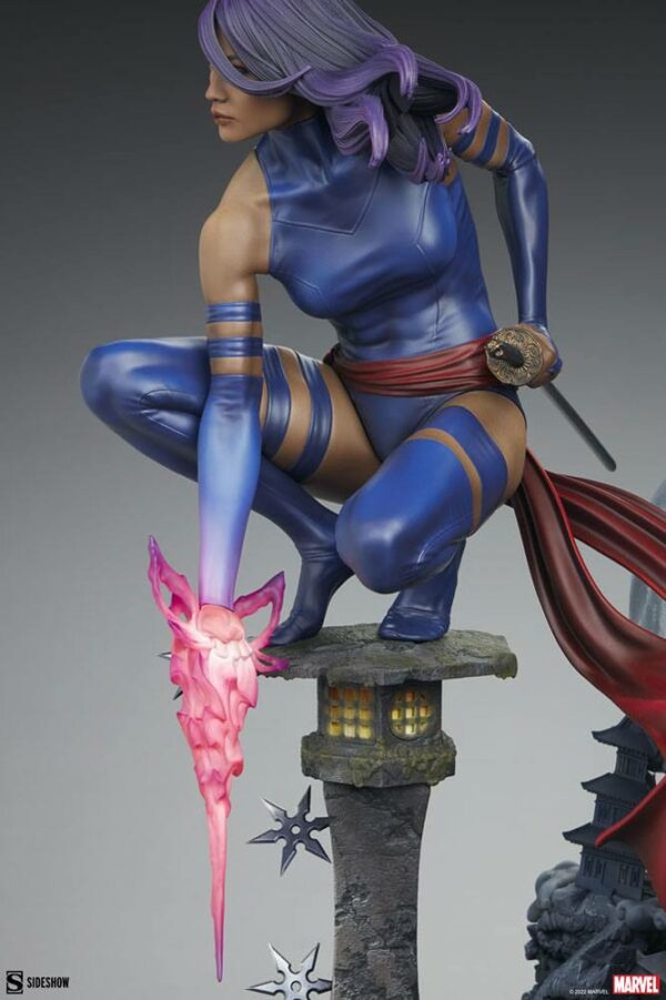MARVEL – Statuette Premium Format 1/4 Psylocke 53 cm – Image 17