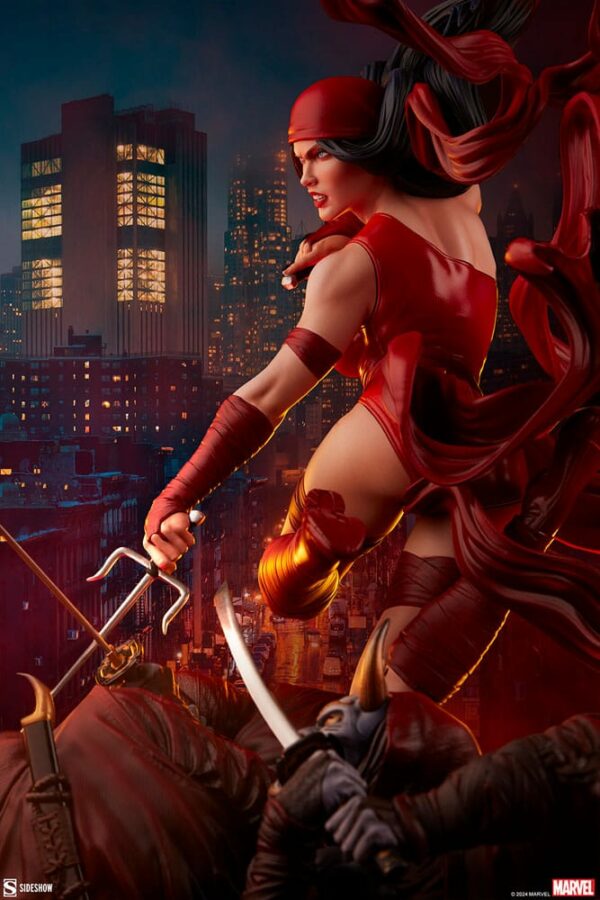 MARVEL – Statuette Premium Format Elektra 61 cm – Image 3