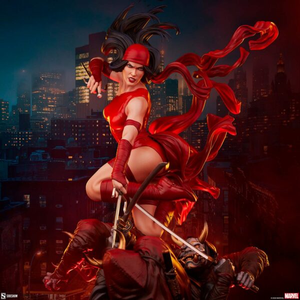MARVEL – Statuette Premium Format Elektra 61 cm – Image 4
