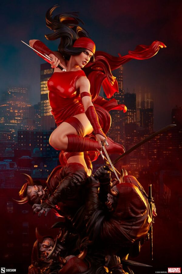 MARVEL – Statuette Premium Format Elektra 61 cm – Image 5