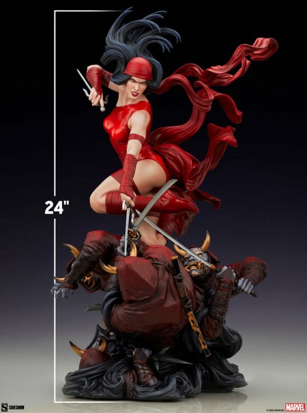 MARVEL – Statuette Premium Format Elektra 61 cm – Image 6
