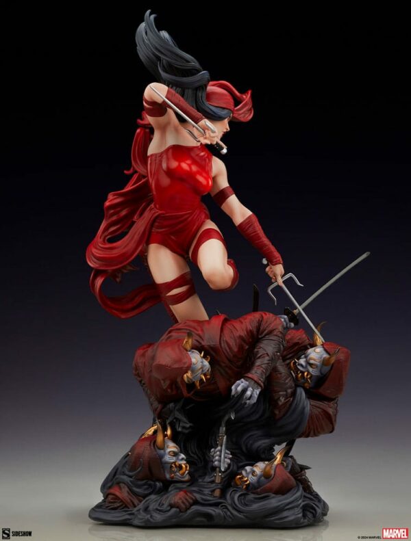 MARVEL – Statuette Premium Format Elektra 61 cm – Image 8
