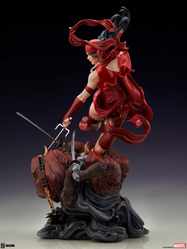MARVEL – Statuette Premium Format Elektra 61 cm – Image 9