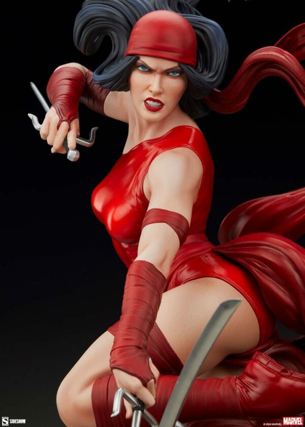 MARVEL – Statuette Premium Format Elektra 61 cm – Image 11