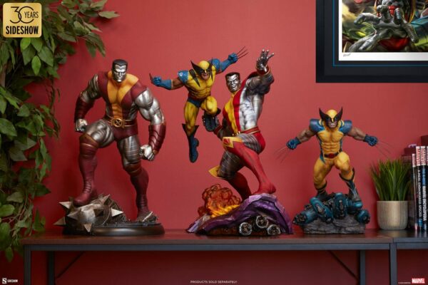 MARVEL – Statuette Premium Format Wolverine & Colossus 61 cm – Image 7