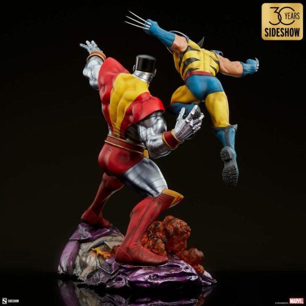 MARVEL – Statuette Premium Format Wolverine & Colossus 61 cm – Image 4