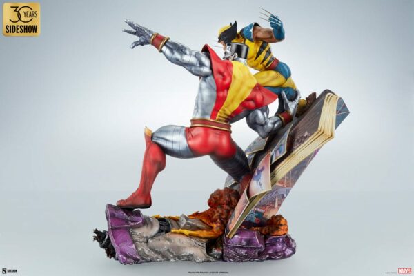 MARVEL – Statuette Premium Format Wolverine & Colossus 46 cm – Image 3