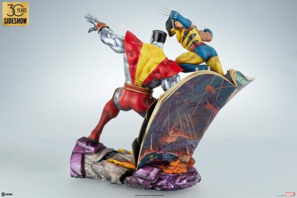 MARVEL – Statuette Premium Format Wolverine & Colossus 46 cm – Image 4