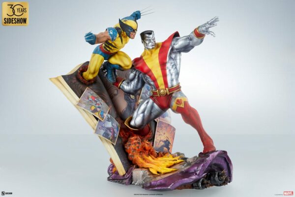 MARVEL – Statuette Premium Format Wolverine & Colossus 46 cm – Image 5