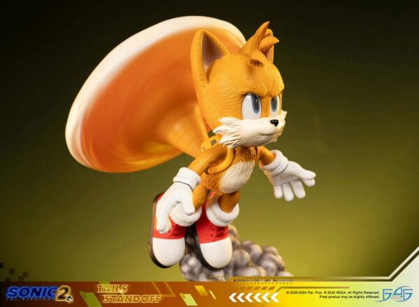 SONIC THE HEDGEHOG – Statuette Tails Standoff 32 cm – Image 12