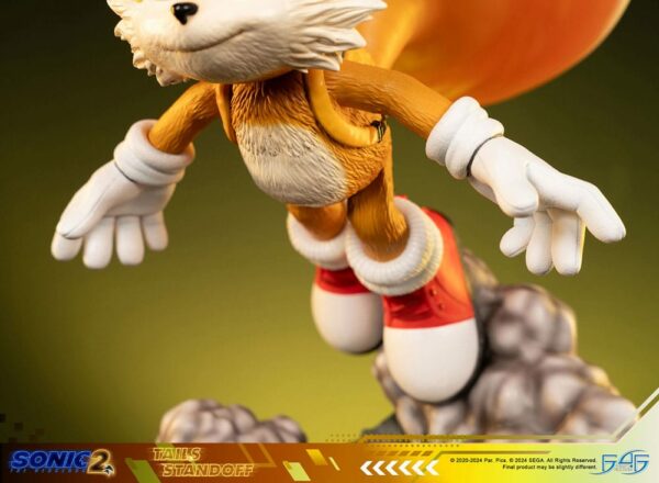 SONIC THE HEDGEHOG – Statuette Tails Standoff 32 cm – Image 16