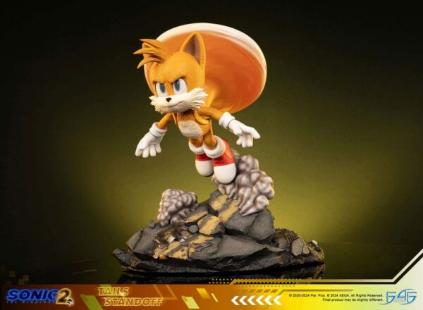 SONIC THE HEDGEHOG – Statuette Tails Standoff 32 cm – Image 19