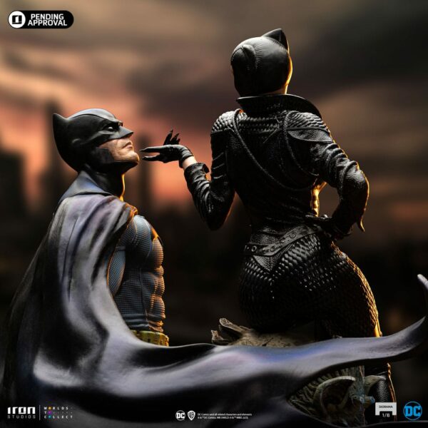 DC COMICS – Statuette Diorama 1/6 Batman & Catwoman 51 cm – Image 10