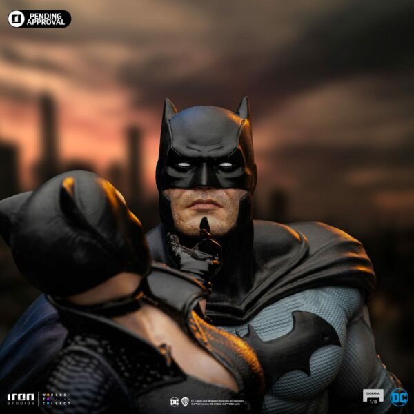 DC COMICS – Statuette Diorama 1/6 Batman & Catwoman 51 cm – Image 14