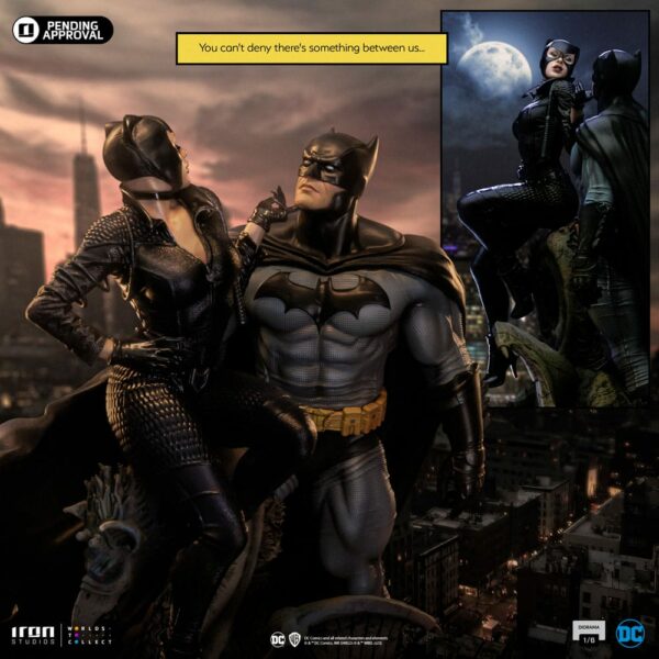 DC COMICS – Statuette Diorama 1/6 Batman & Catwoman 51 cm – Image 16