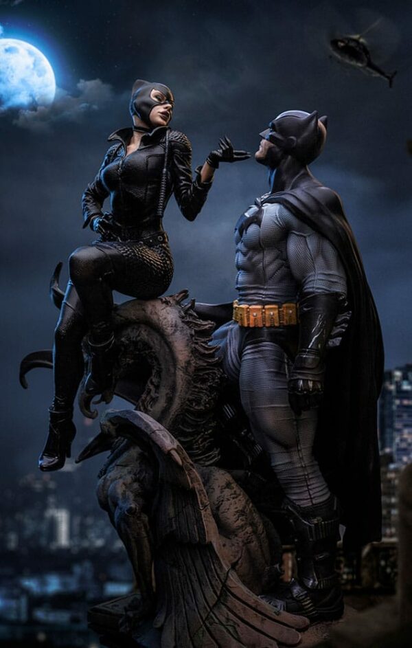 DC COMICS – Statuette Diorama 1/6 Batman & Catwoman 51 cm – Image 20