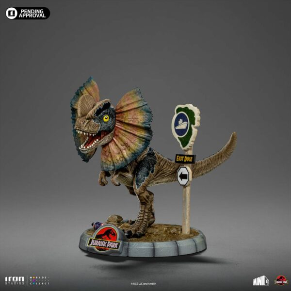 JURASSIC PARK – Figurine Mini Co Dilophosaurus 12 cm – Image 3