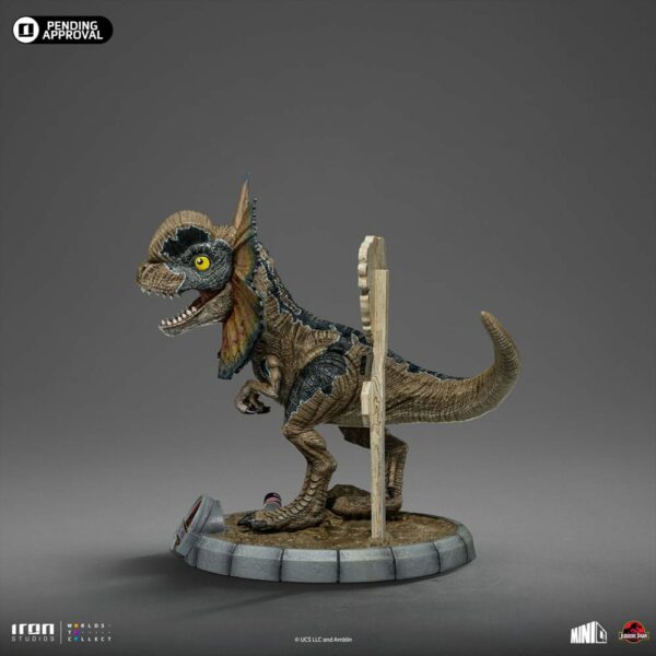 JURASSIC PARK – Figurine Mini Co Dilophosaurus 12 cm – Image 4