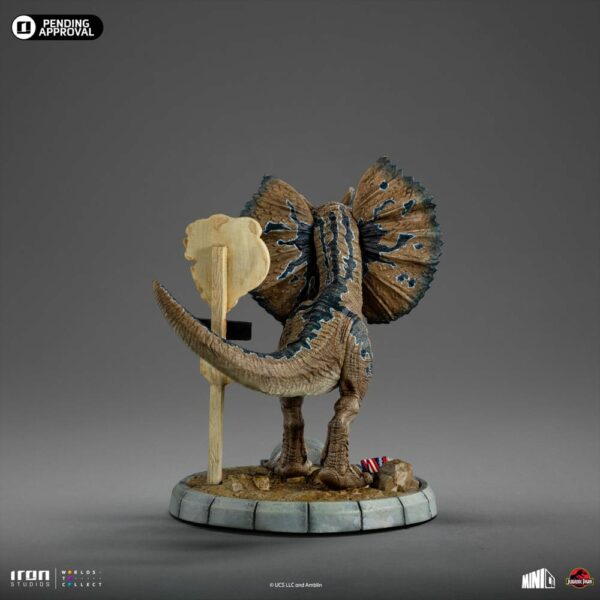JURASSIC PARK – Figurine Mini Co Dilophosaurus 12 cm – Image 5