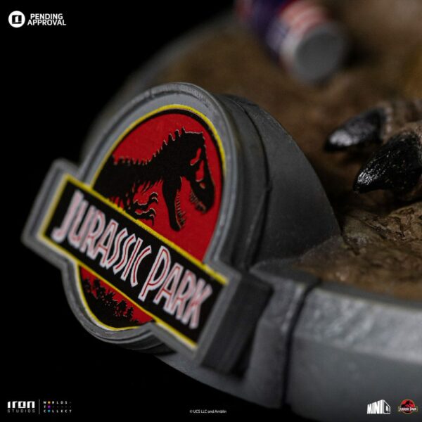 JURASSIC PARK – Figurine Mini Co Dilophosaurus 12 cm – Image 8