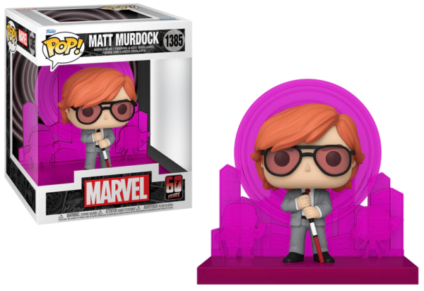 Matt Murdock (60ème Anniversaire) – Figurine Marvel Funko POP! Deluxe n°1385 – Image 2