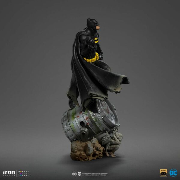 DC COMICS – Statuette BDS Art Scale Deluxe 1/10 Batman Deluxe (Black Version Exclusive) 30 cm – Image 6