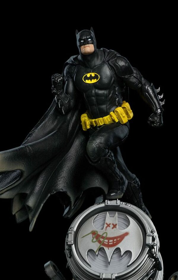 DC COMICS – Statuette BDS Art Scale Deluxe 1/10 Batman Deluxe (Black Version Exclusive) 30 cm – Image 12